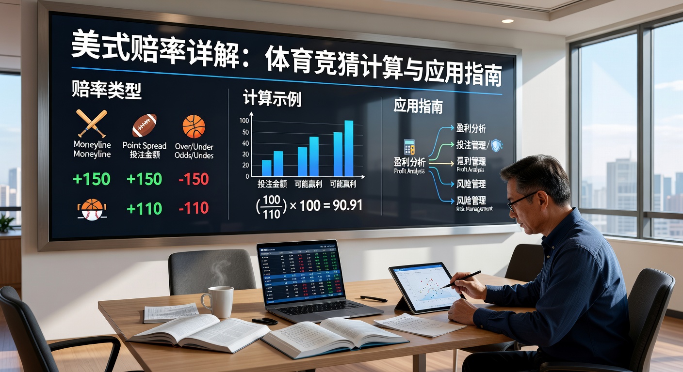 美式赔率详解：体育竞猜必懂指标