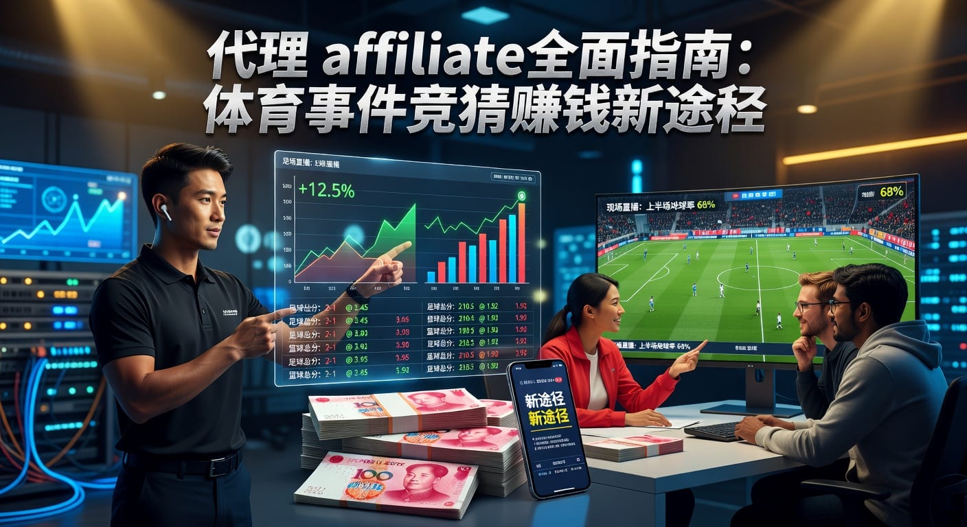 代理 Affiliate 体育竞猜赚钱指南